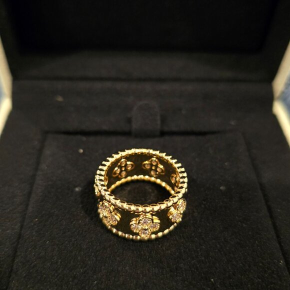 Perlée clovers ring - Picture 7 of 8